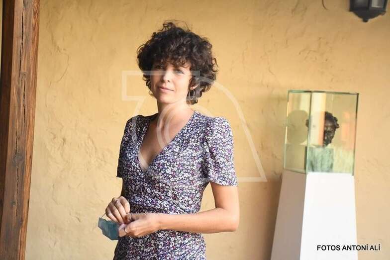 Noelia Villena, el pasado viernes en la Casa-Museo de Telde (Foto Antonio Alí)